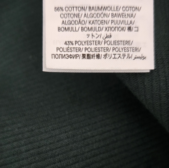 Boden Ellen Ottoman Dress Pine Green Textured Knit Pockets US 10R - Picture 12 of 14